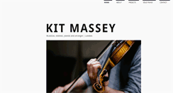 Desktop Screenshot of kit-massey.com